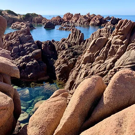 Casa Turchese Intima Sulla Scogliera Vista Mare E Tramonti