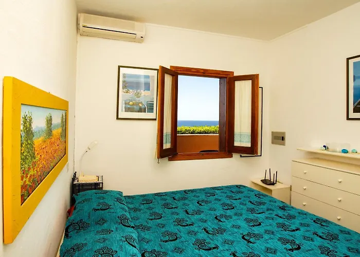 Casa Turchese Intima Sulla Scogliera Vista Mare E Tramonti Appartamento