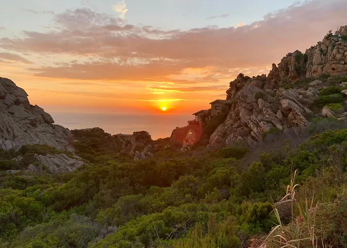 Casa Turchese Intima Sulla Scogliera Vista Mare E Tramonti *
