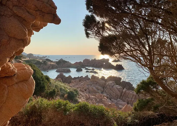 Casa Turchese Intima Sulla Scogliera Vista Mare E Tramonti Costa Paradiso