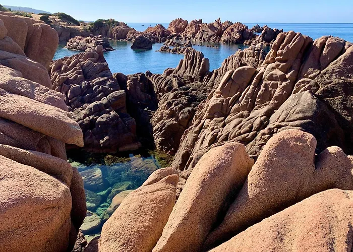 Casa Turchese Intima Sulla Scogliera Vista Mare E Tramonti